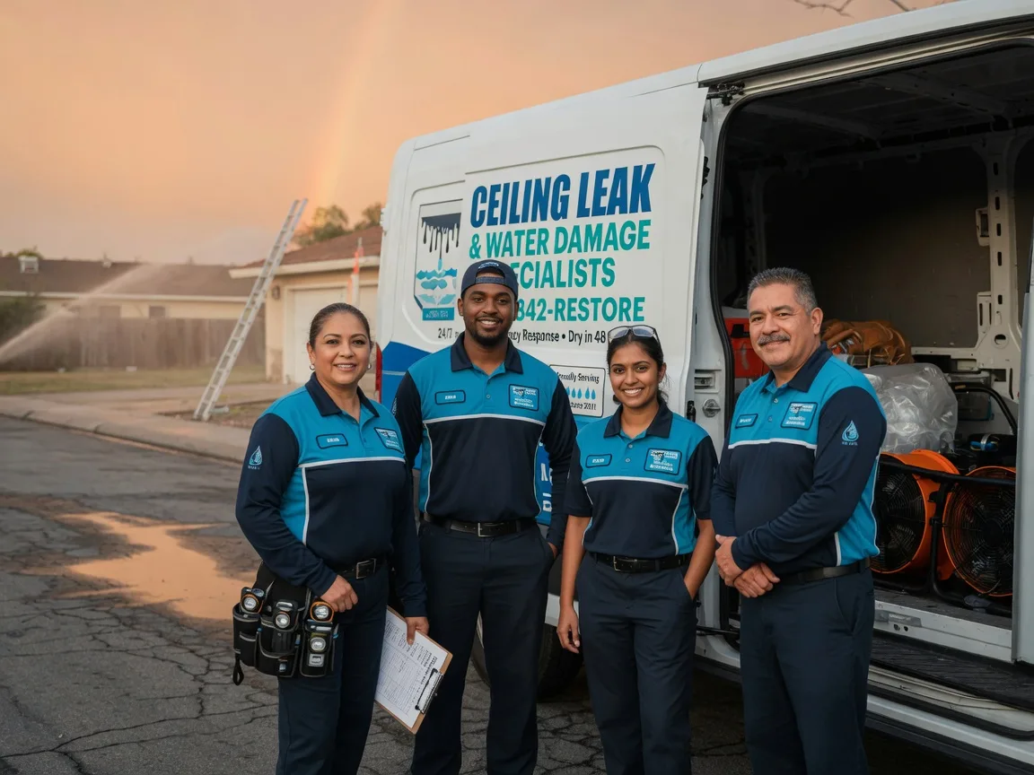 Ceiling Leak Cleanup company in Kosse, TX