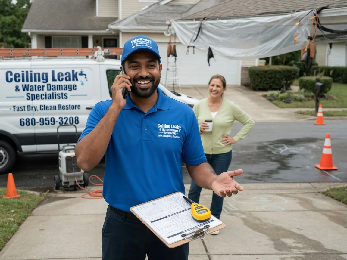 Ceiling Leak Cleanup Kosse, TX FAQs